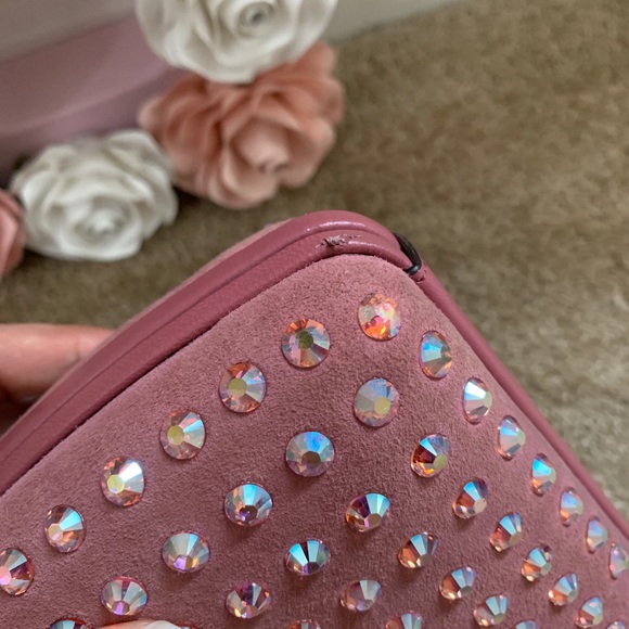 Authentic Rare Gucci Suede Studded Clutch - Picture 8 of 16